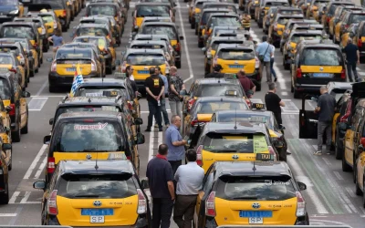 Los taxistas de Barcelona se movilizan: Paro y marchas lentas el 29 de enero