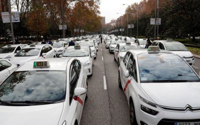 Cómo pedir taxi en Madrid