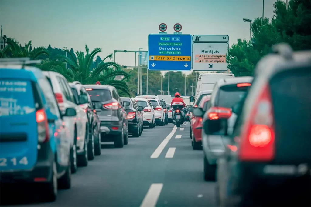 trafico barcelona
