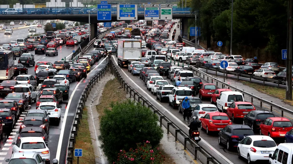 trafico madrid