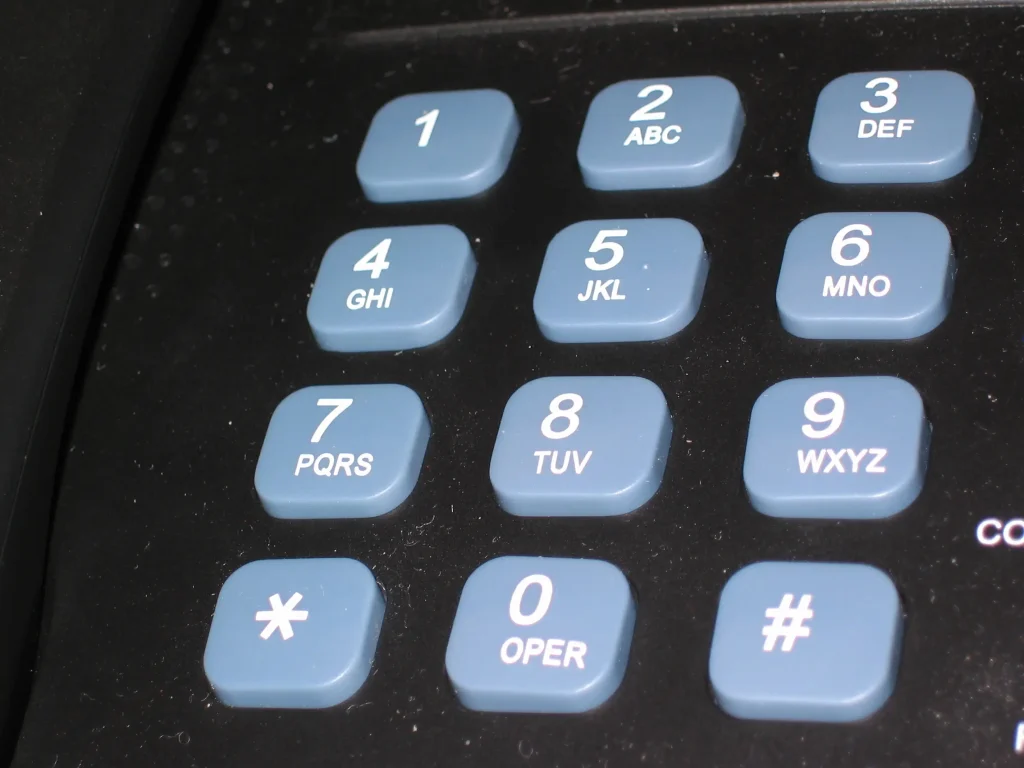numero telefono