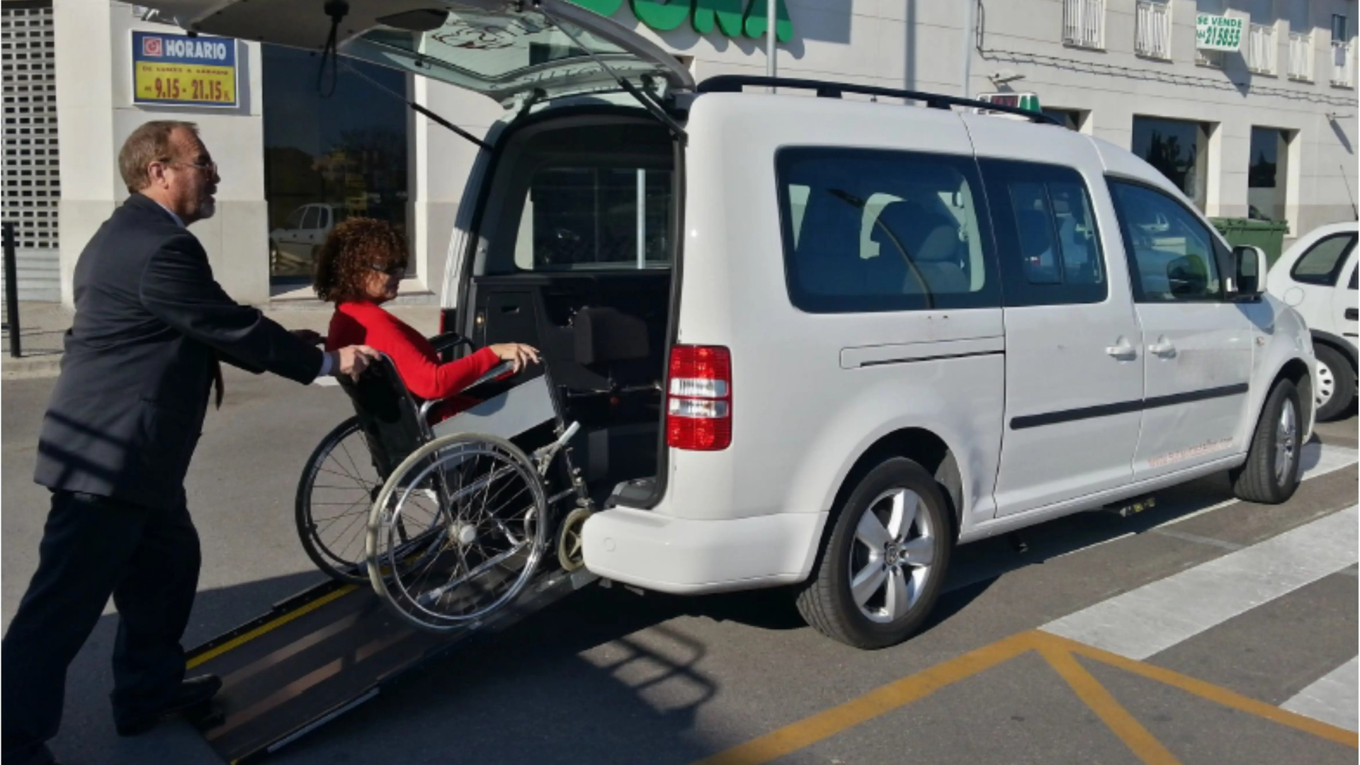 sin texto taxi adaptado