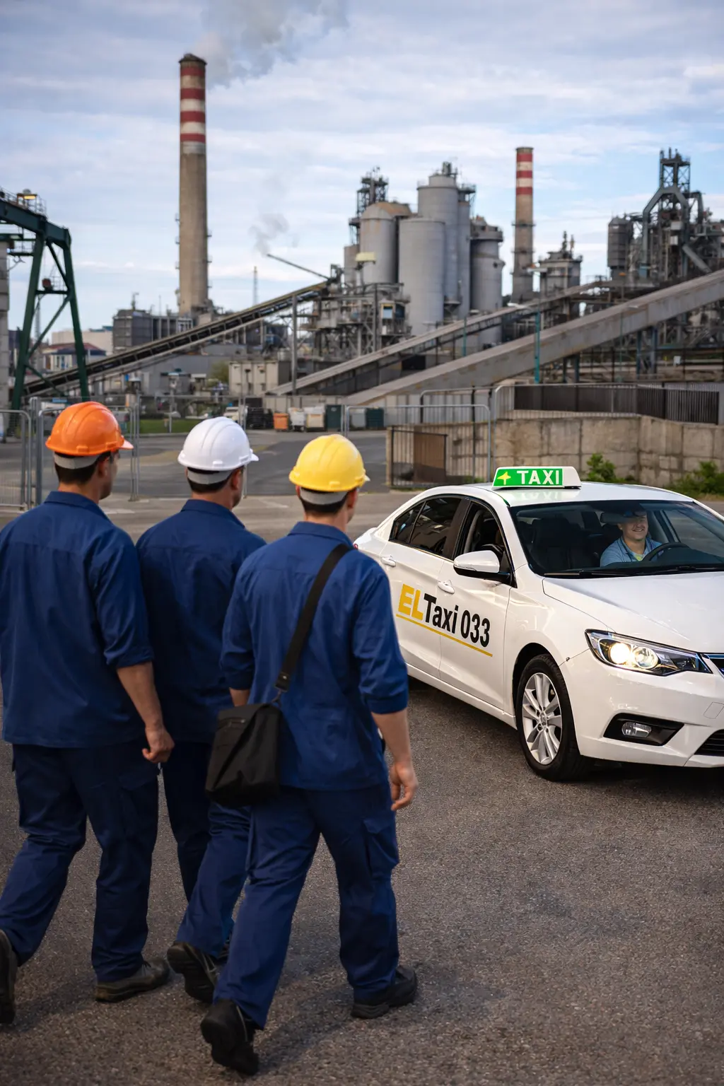 Taxi y trabajadores frente a la industria