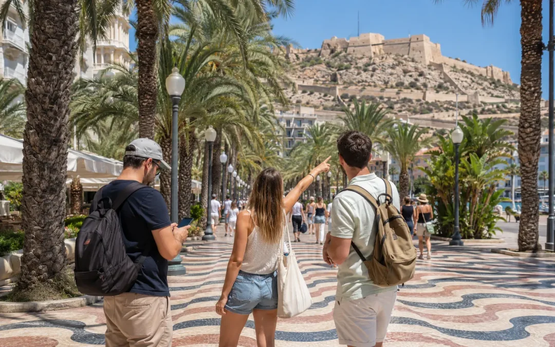 De la Explanada al Castillo de Santa Bárbara: ruta útil para visitantes