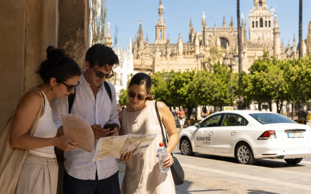 Rutas útiles para moverse por Sevilla en días de calor fuerte