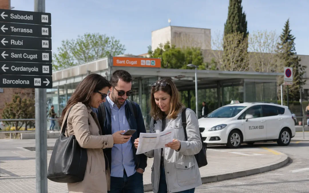 Cómo organizar traslados desde municipios vallesanos hacia Barcelona