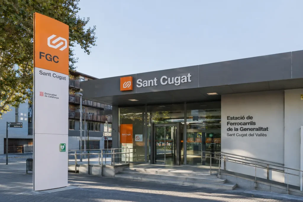 Estación de Ferrocarriles Sant cugat Estación de Ferrocarriles Sant cugat