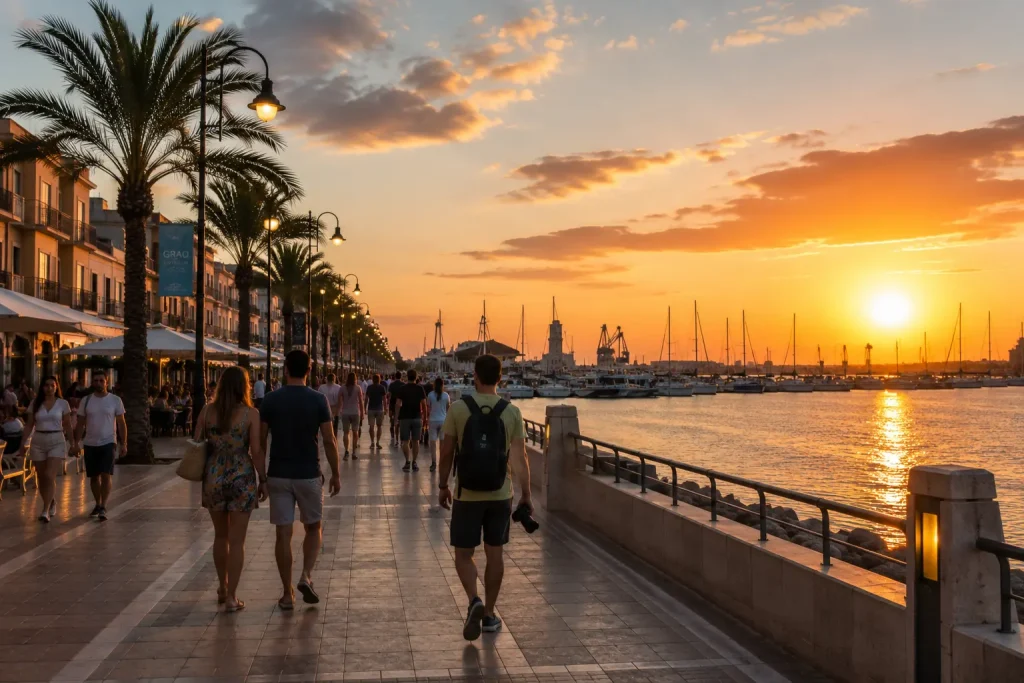 Paseo marítimo Grao Castellón Paseo marítimo Grao Castellón