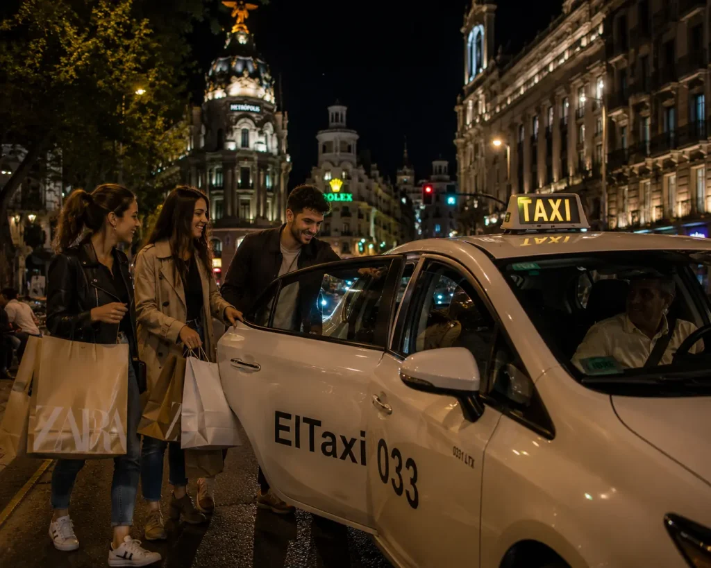 Taxi madrid nocturno Taxi madrid nocturno