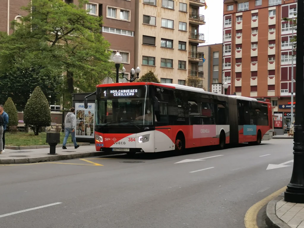 Autobús línea 1 de EMTUSA Gijón Autobús línea 1 de EMTUSA Gijón