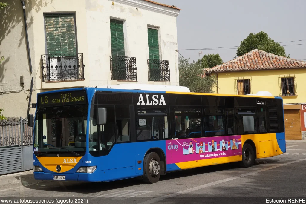 Bus circulando