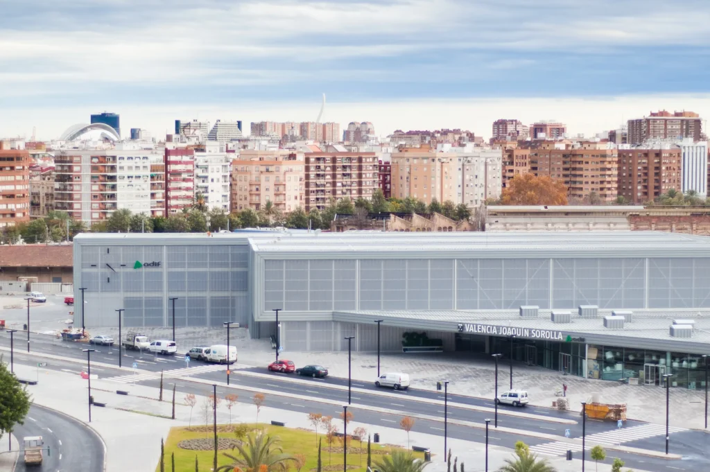 Estación AVE Valencia Joaquín Sorolla Estación AVE Valencia Joaquín Sorolla