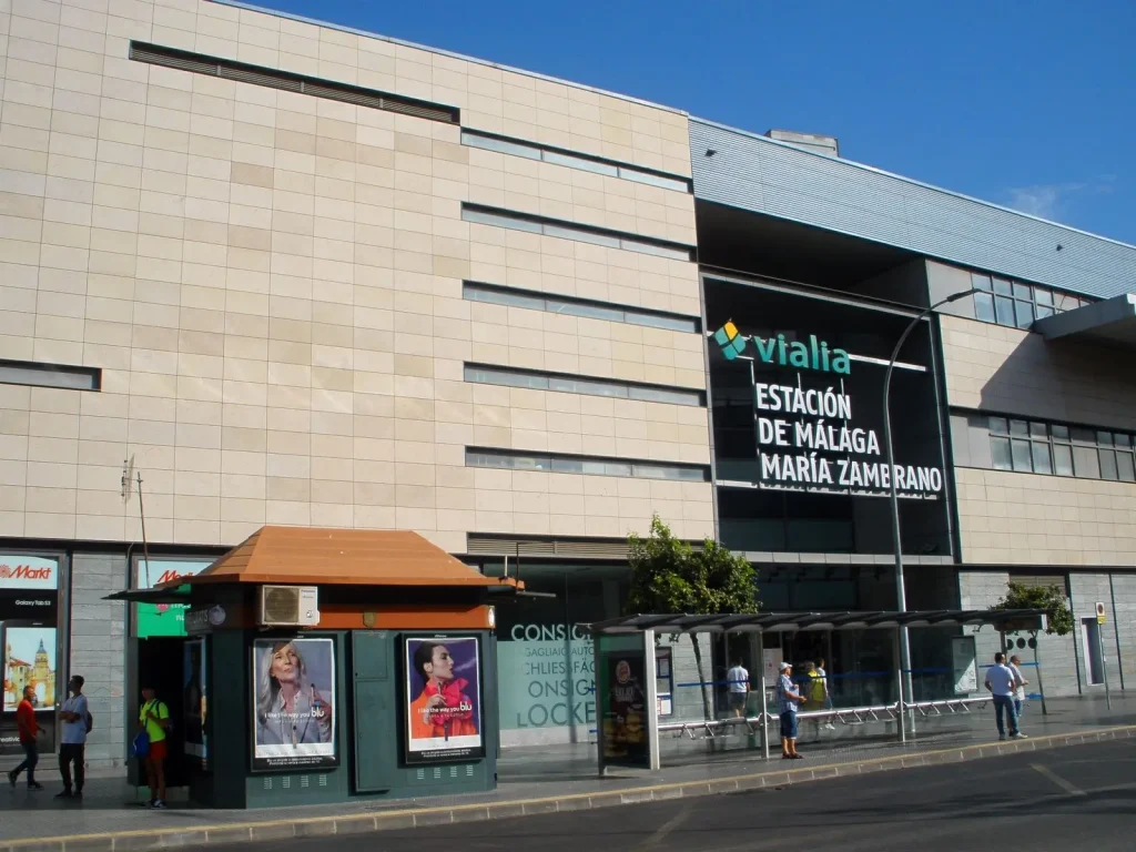 Estación Maria Zambrano en Málaga