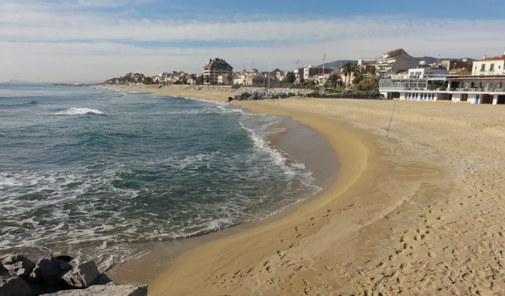 Platja de l'Astillero Malgrat de mar Platja de l'Astillero Malgrat de mar