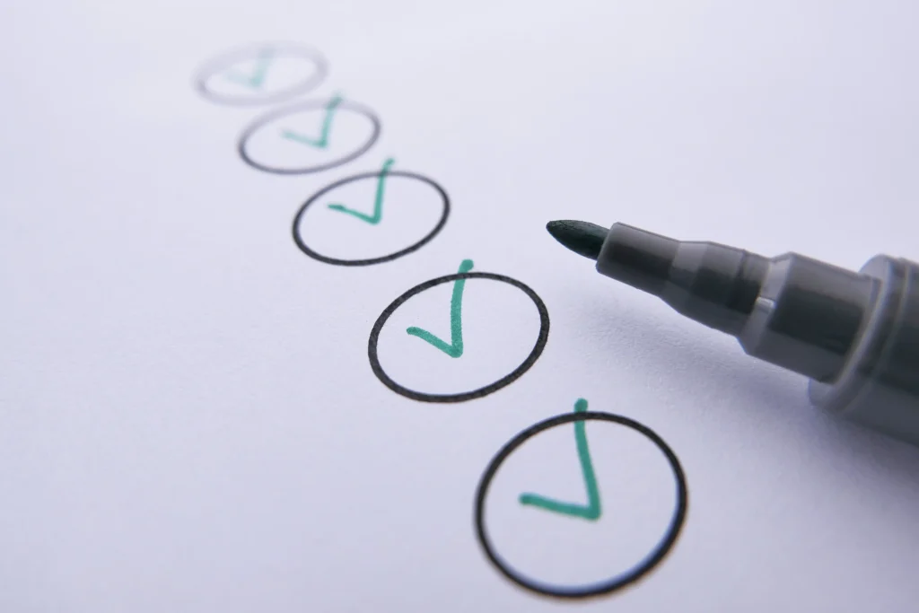 Checklist