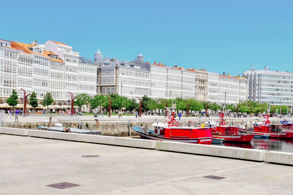 Paseo marítimo A Coruña