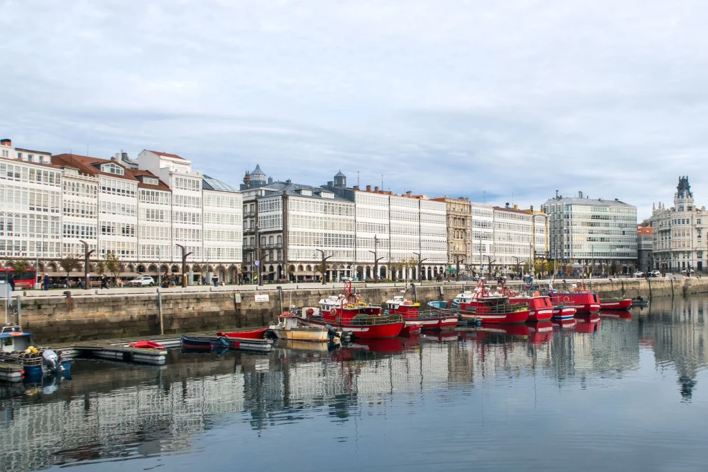 Vista del mar en A Coruña